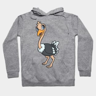 Kawaii ostrich Hoodie